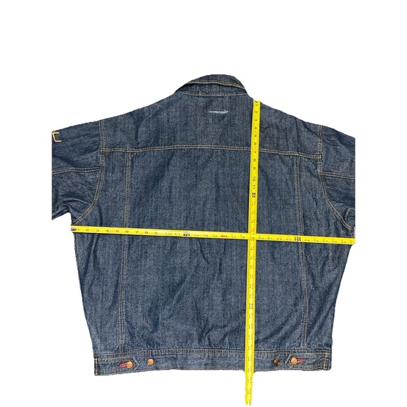 Vintage FUBU‎ The Collection Denim Blue Jean Jacket Men’s Size 2XL XXL 90s Y2K - Picture 6 of 6